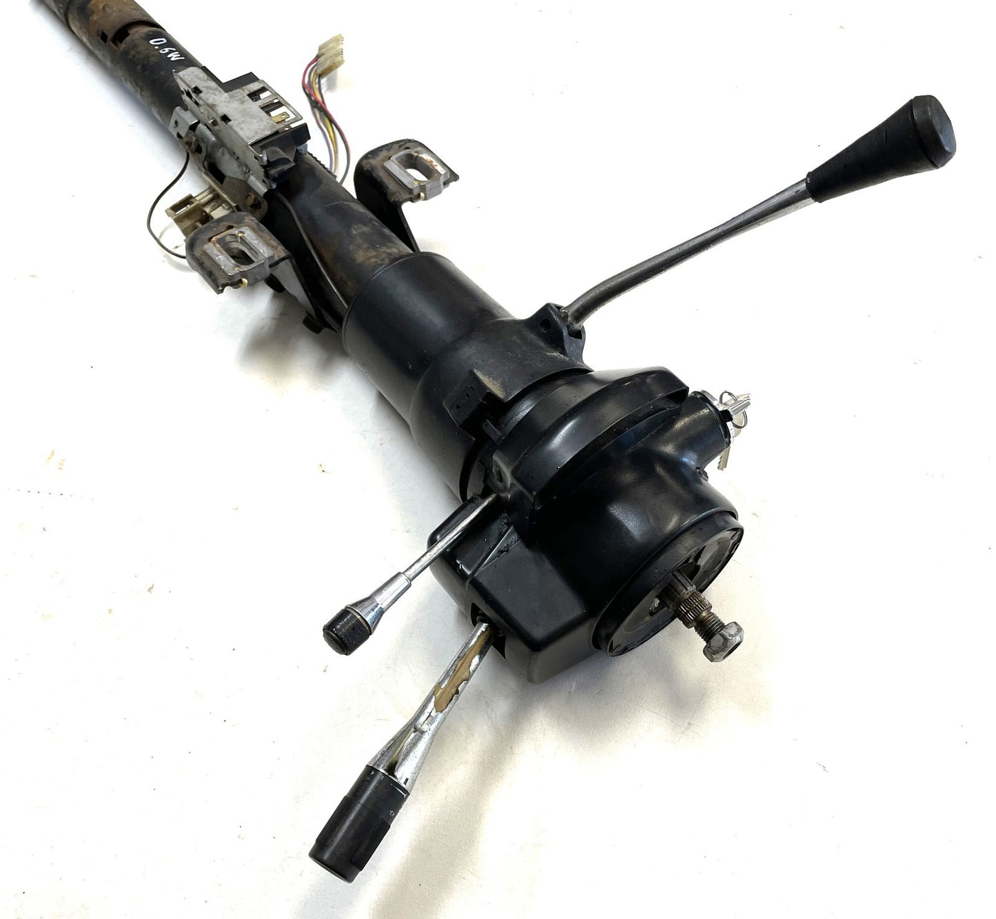Jeep YJ Tilt Automatic Steering Column black trim 87-95 Wrangler BOLT IN READY