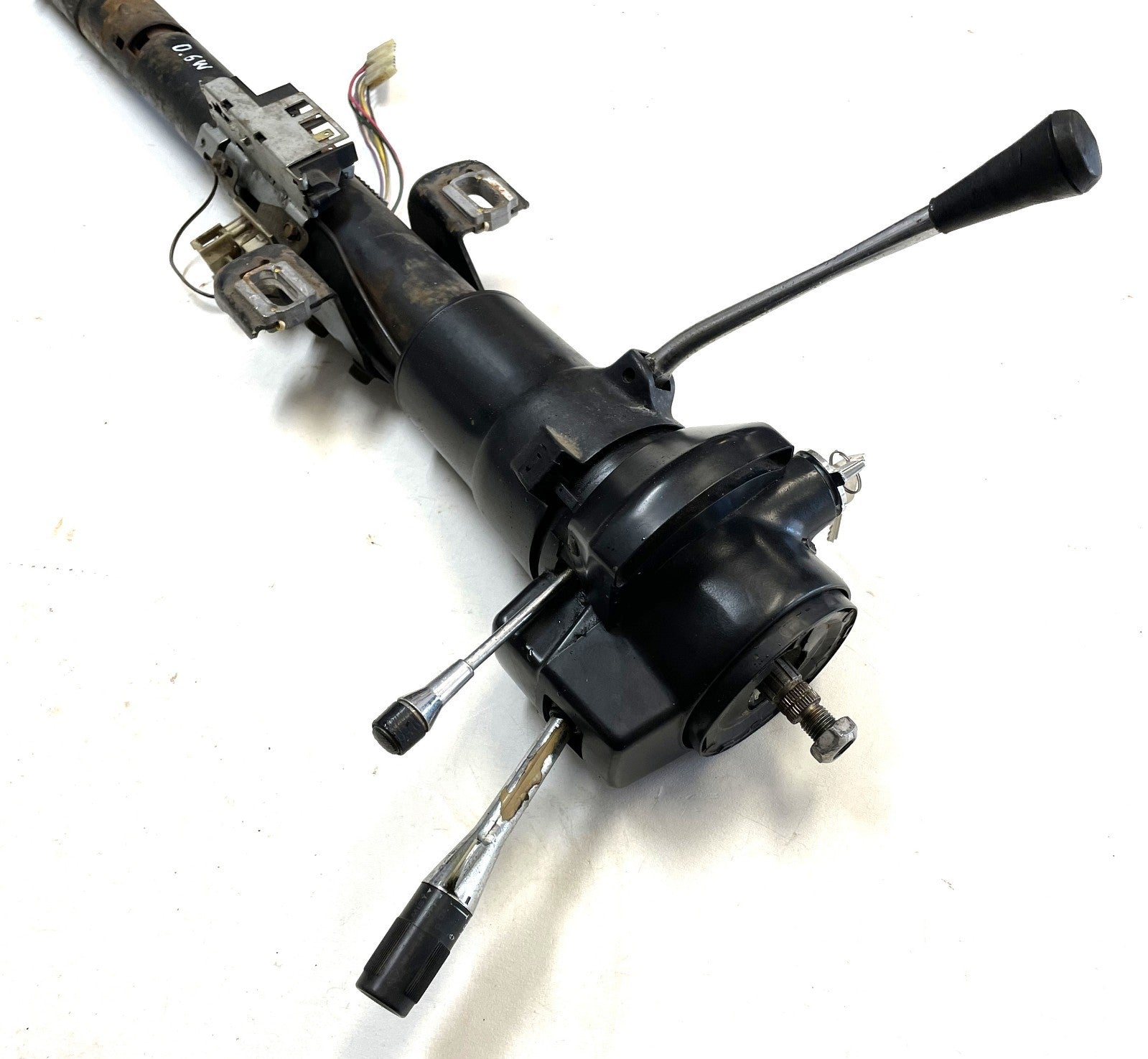 Jeep YJ Tilt Automatic Steering Column black trim 87-95 Wrangler BOLT IN READY