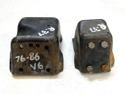 Jeep CJ 6 cylinder motor mounts 4.2  CJ5 CJ7 CJ8 AMC frame side mount 258 232