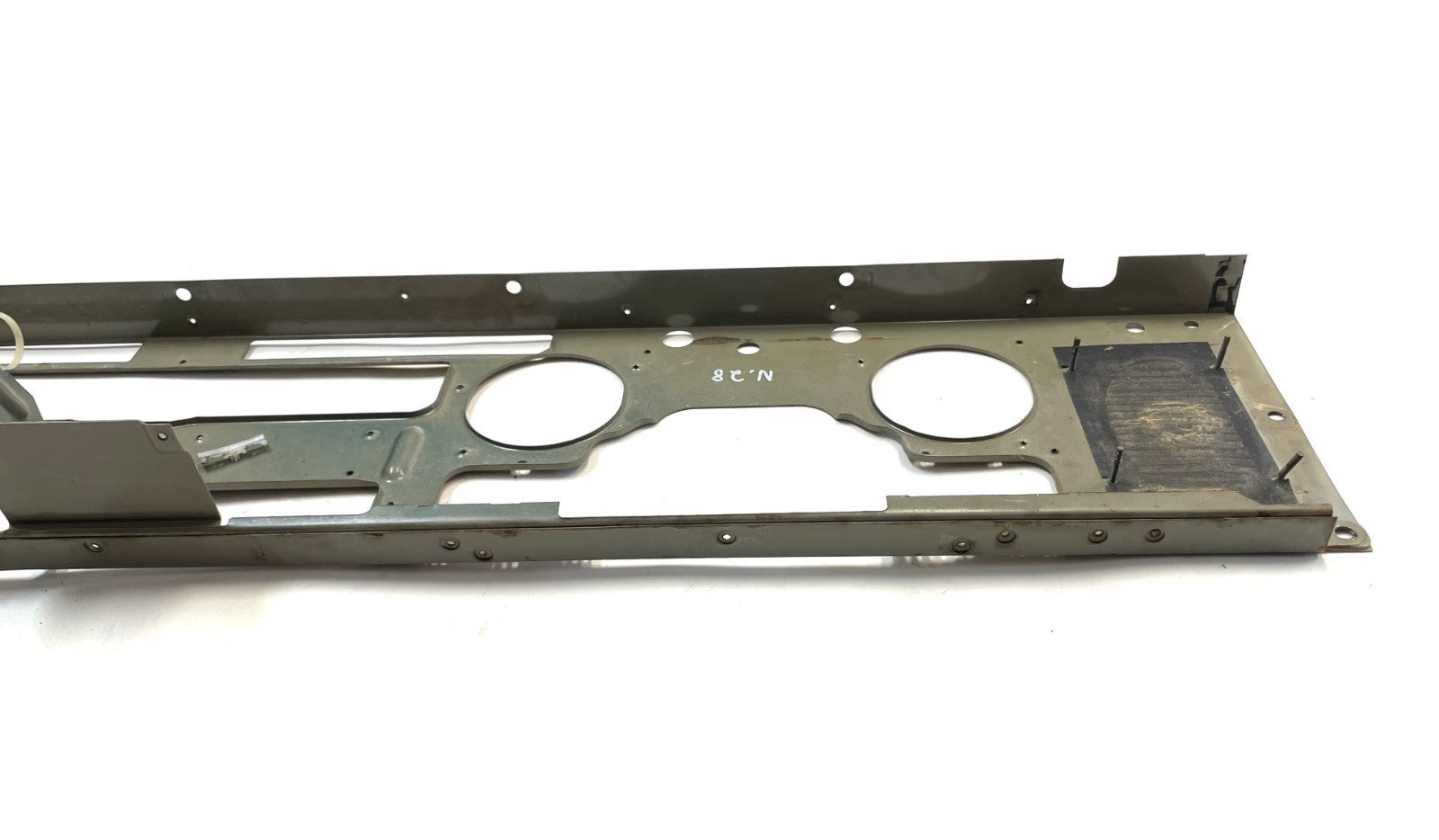 Jeep YJ metal dash gauge panel fits 87-95 Wrangler Factory FREE SHIPPING