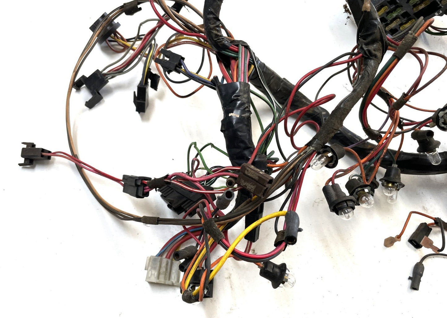83-86 Jeep CJ Dash Wire Harness CJ5 CJ7 Gauge Wiring Panel Fuse Block FREE SHIP!