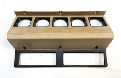 Jeep YJ Wrangler Dash Trim Set Tan Glove Box Column Radio fits 87-95 Sand