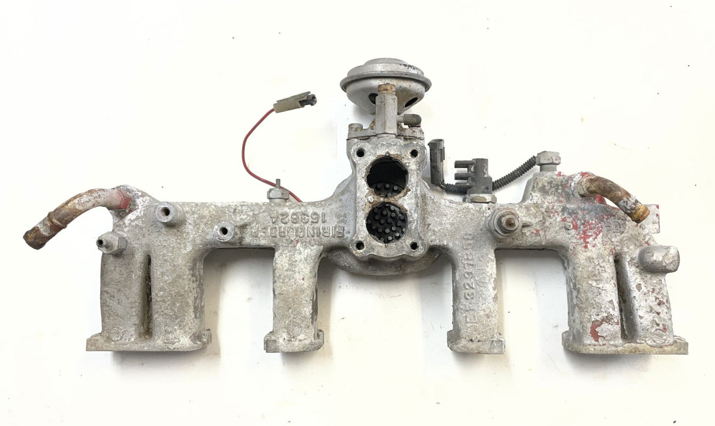 Jeep 4.2 Intake Manifold YJ CJ5 CJ7 CJ8 2 Barrel Aluminum AMC 258 EF3237858 Carb