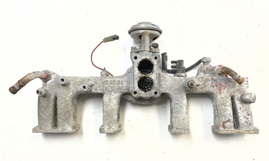 Jeep 4.2 Intake Manifold YJ CJ5 CJ7 CJ8 2 Barrel Aluminum AMC 258 EF3237858 Carb