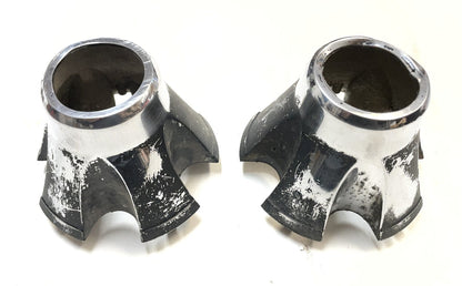 Jeep Laredo Chrome Center Caps Front Wheels CJ5 CJ7 CJ8 AMC Cap Wheel Centers !