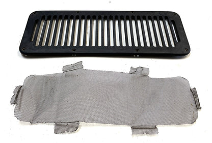 Jeep 8 Hole cowl vents w/ screen 87-95 YJ Wrangler black FREE SHIPPING