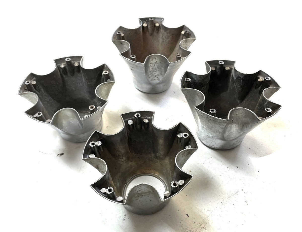 Jeep CJ Center Caps CJ5 CJ7 FACTORY Chrome Wheel Centers Laredo Cap FREE SHIP