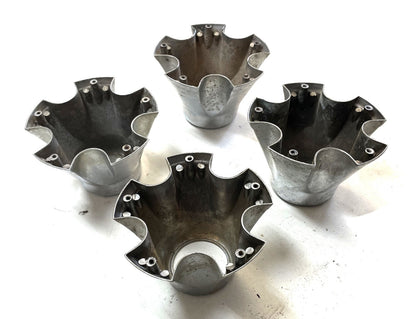 Jeep CJ Center Caps CJ5 CJ7 FACTORY Chrome Wheel Centers Laredo Cap FREE SHIP