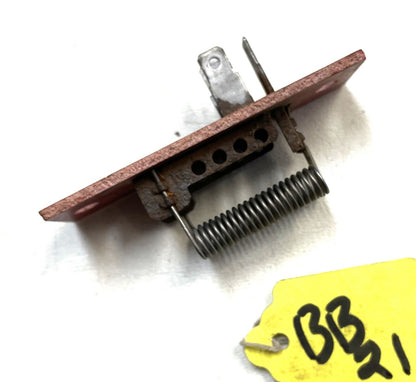 Jeep YJ CJ7 CJ5 Heater blower motor resistor fan speed Wrangler FREE SHIPPING
