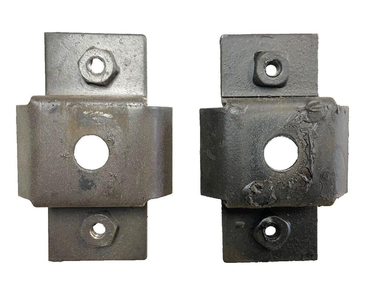 Jeep vent wing window track  bracket mount door Wrangler CJ7 YJ PAIR
