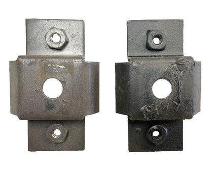Jeep vent wing window track  bracket mount door Wrangler CJ7 YJ PAIR