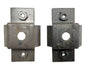 Jeep vent wing window track  bracket mount door Wrangler CJ7 YJ PAIR