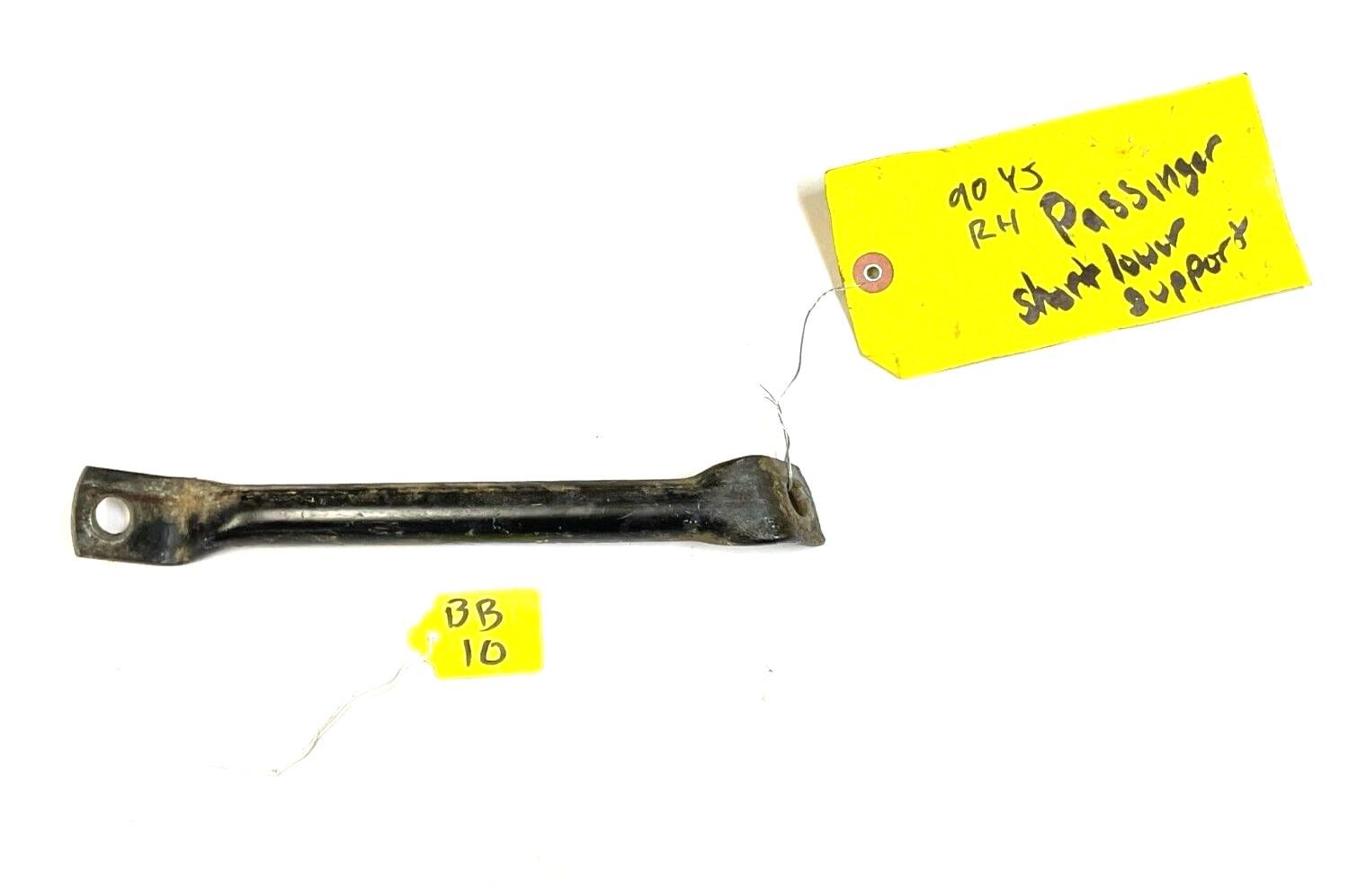 Jeep YJ Fender Bar lower short support rod passenger right fits 87-95 Wrangler