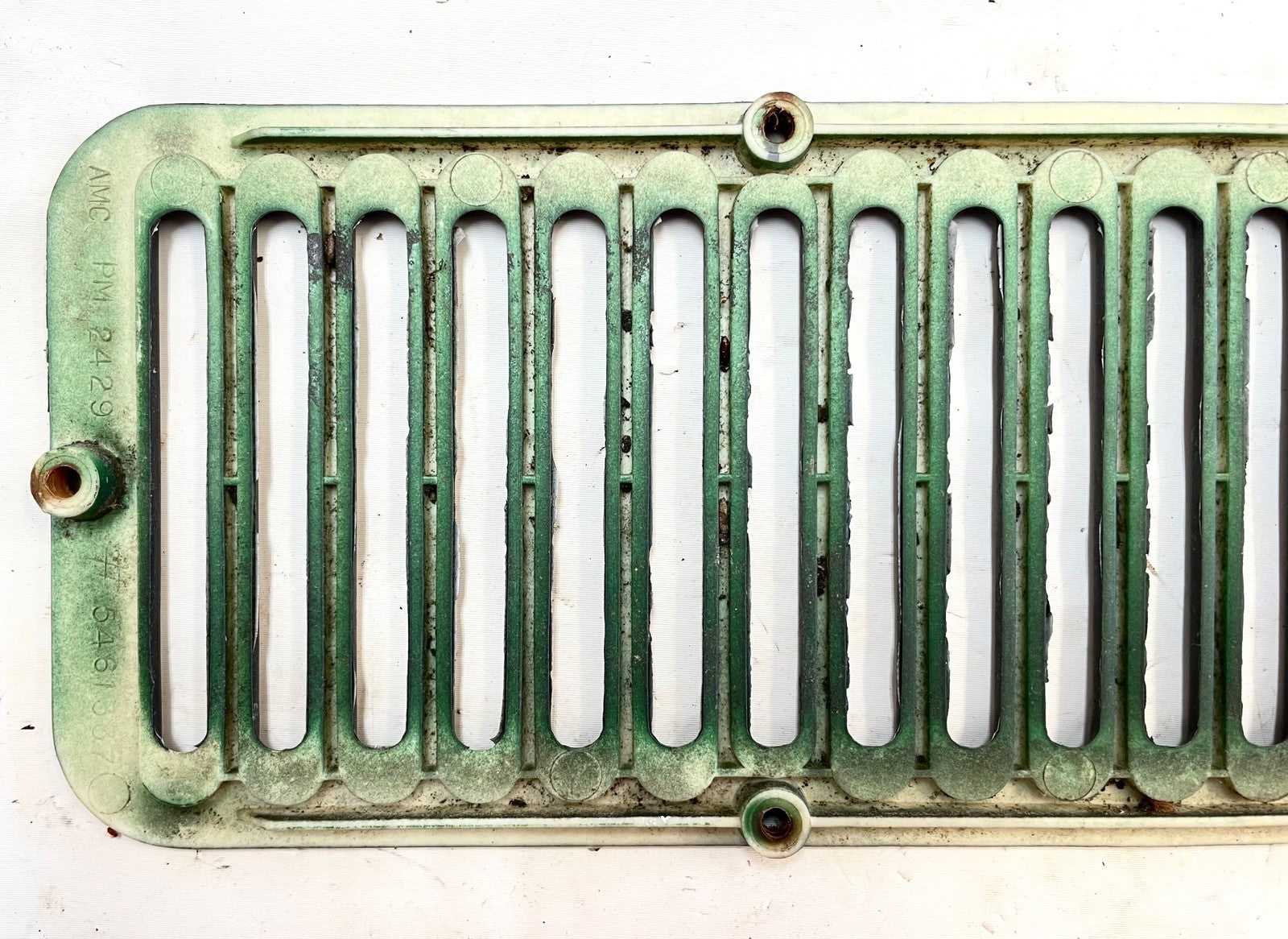 Jeep CJ cowl vent 6 hole fits 55-77 CJ5 CJ7 Factory fresh air heater flush mount