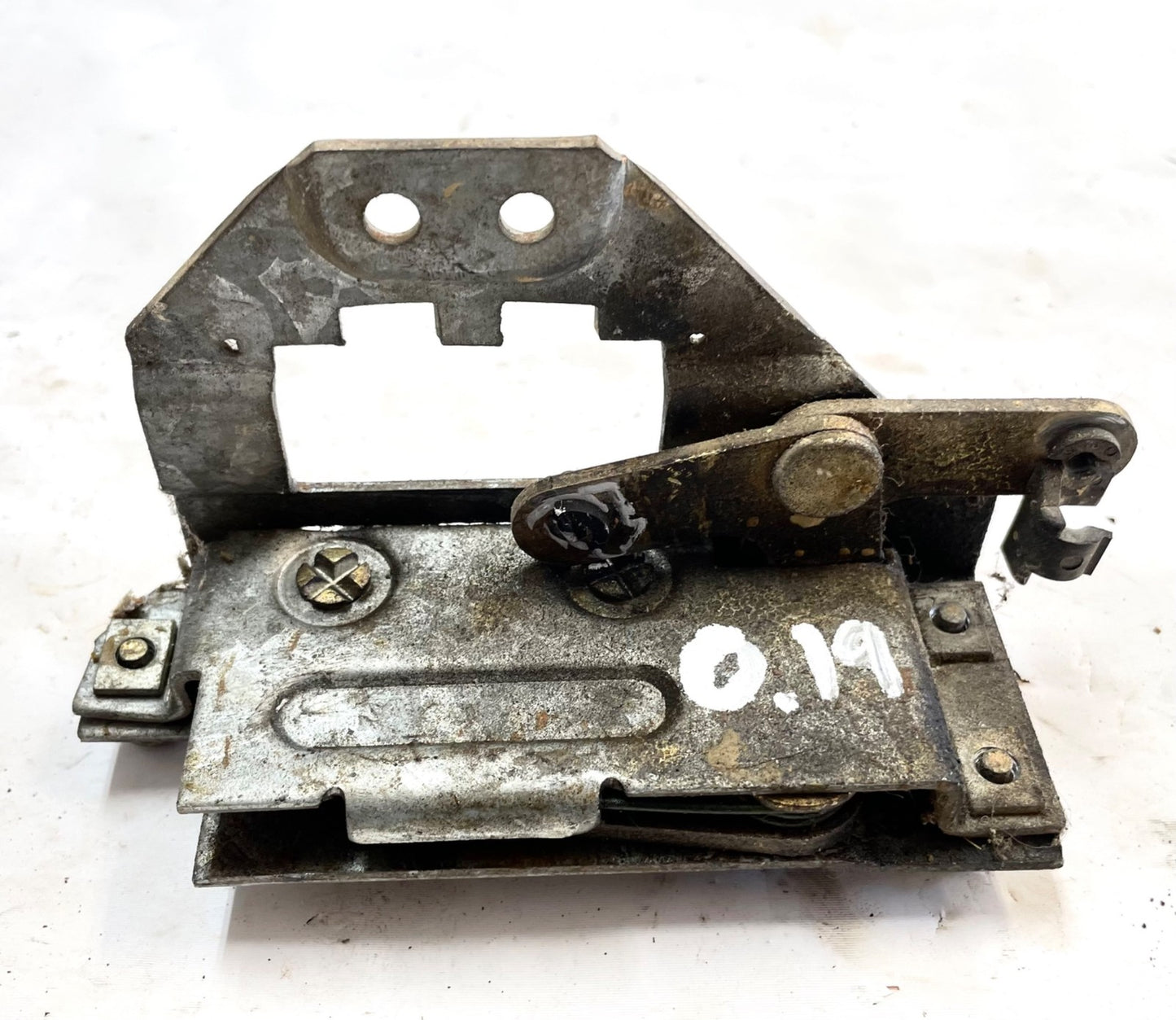 Jeep YJ Half door striker catch driver left Side Latch Wrangler 87 88 NO LOCK