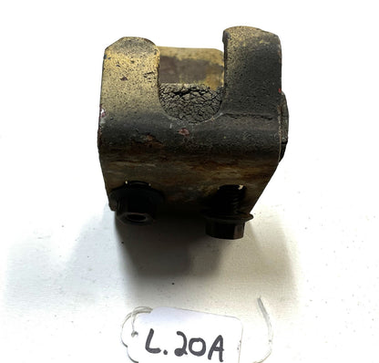 Jeep CJ spare tire rack latch bracket driver side CJ7 CJ8 factory carrier