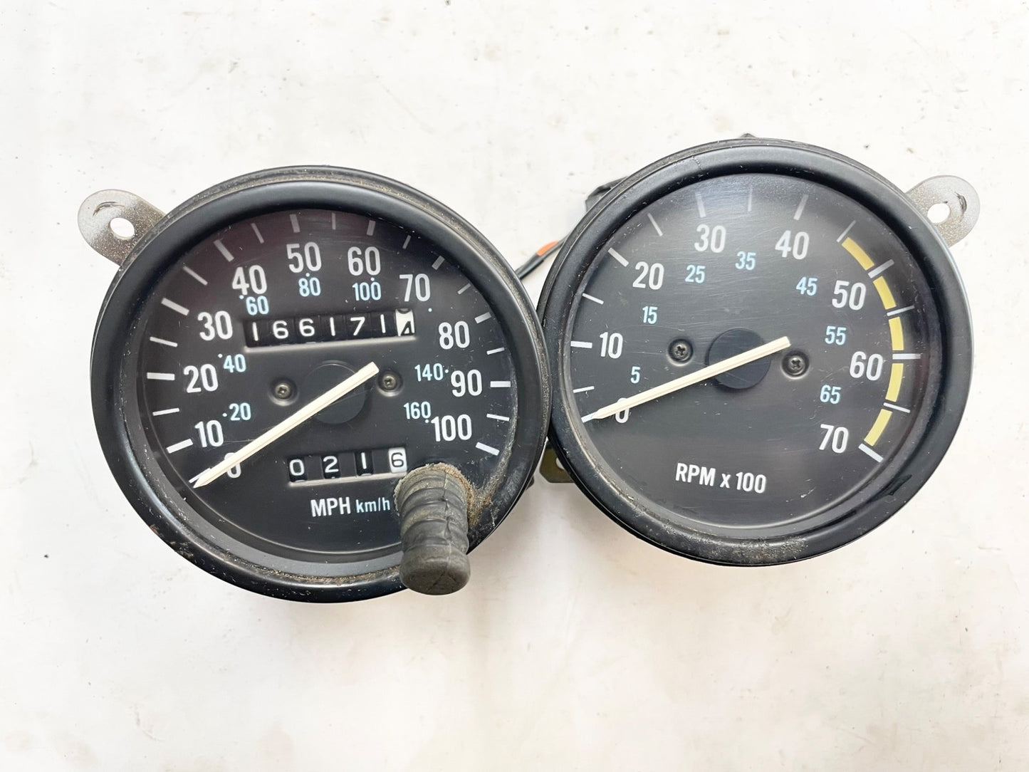 Jeep YJ Wrangler Speedometer Tachometer Gauge Gauges 166,171 FREE SHIPPING