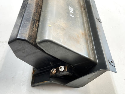 Jeep YJ dash trim 87-95 Wrangler grey glove box column radio OE gray