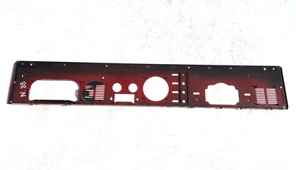 Jeep CJ gauge panel CJ5 CJ7 CJ8 metal dash board gauges red FREE SHIPPING