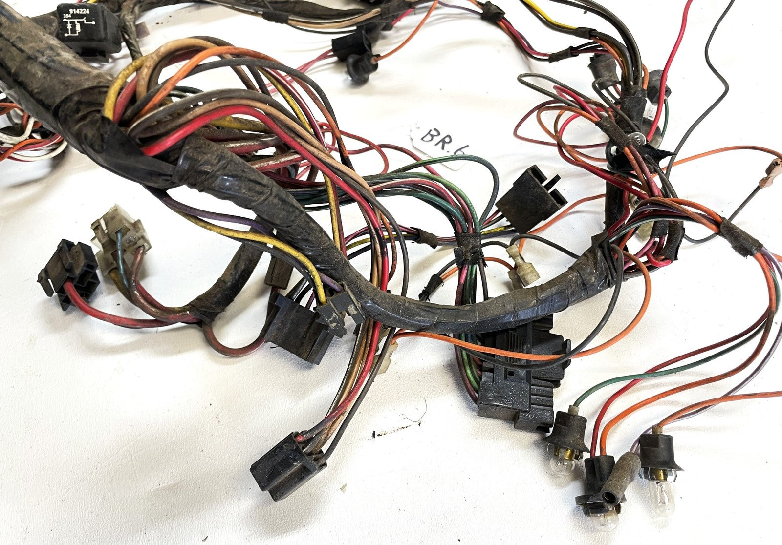 83-86 Jeep CJ Dash Wire Harness CJ5 CJ7 Wiring Under Gauge Panel Fuse Block