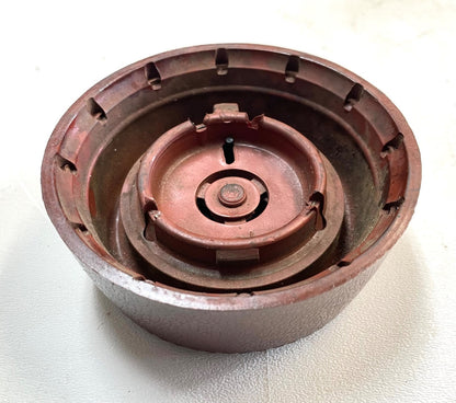 AMC Jeep steering wheel horn button FSJ Gremlin Cherokee Wagoneer J10 brown