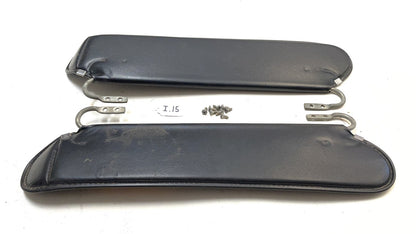 Jeep YJ factory black sun visors  87-95 Wrangler FREE SHIPPING