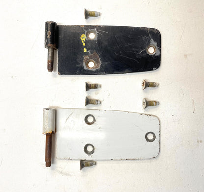 Jeep YJ Wrangler Door Hinge Set driver side hinges Left fits 87-91 FREE SHIP!