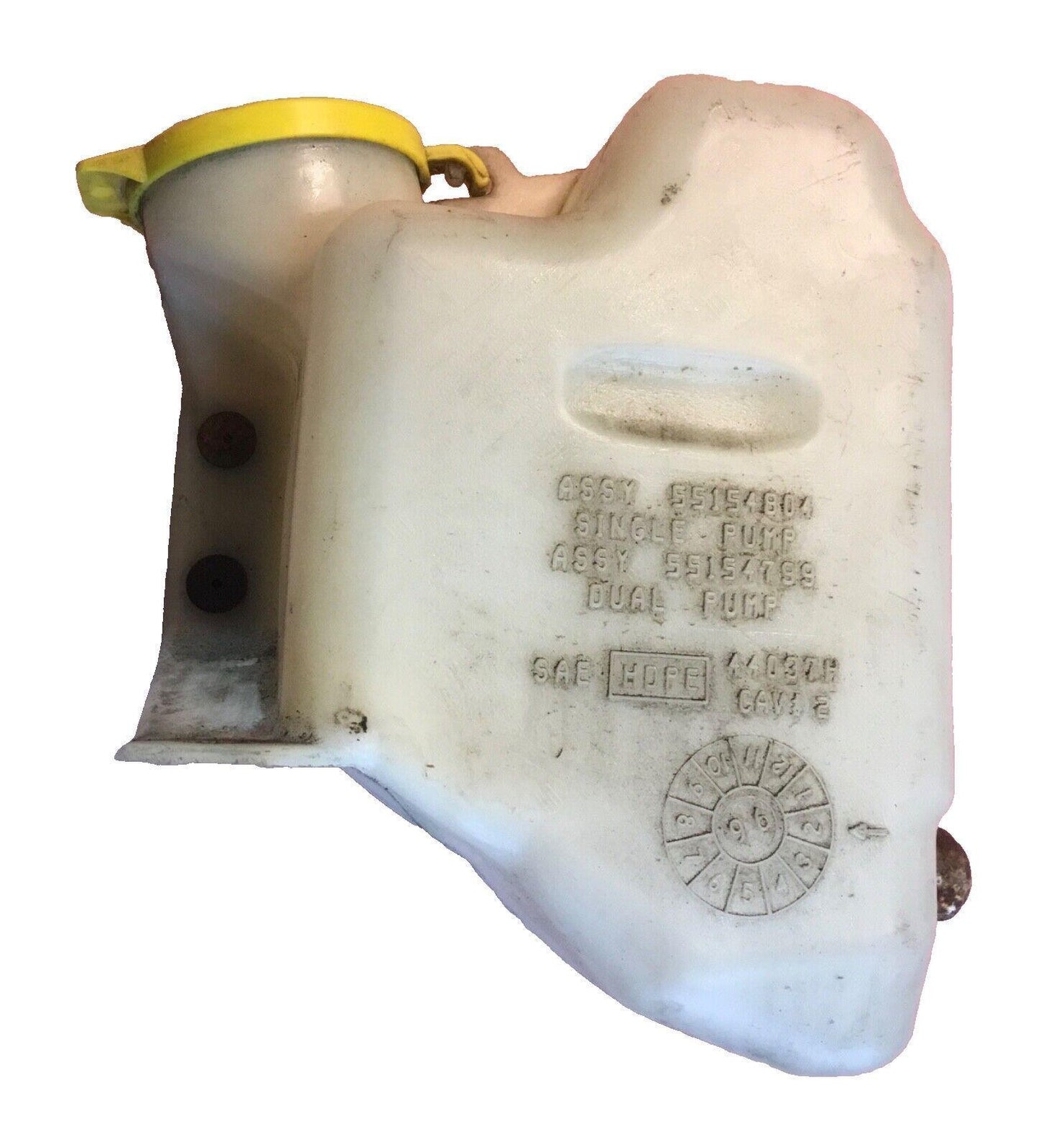 Jeep TJ Wrangler windshield washer tank bottle reservoir (Tested, Works)