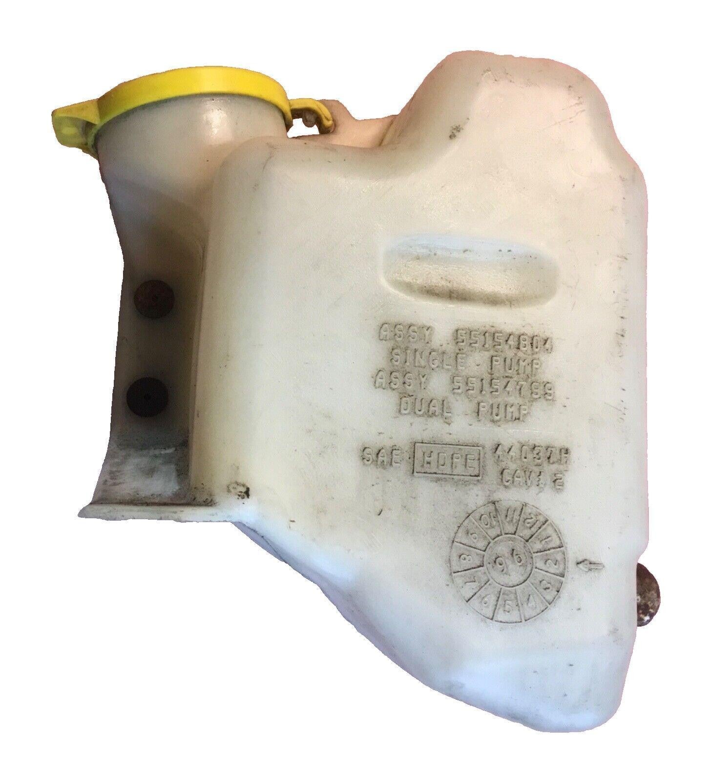 Jeep TJ Wrangler windshield washer tank bottle reservoir (Tested, Works)