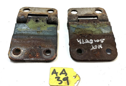 Jeep CJ Factory  tailgate hinges CJ7 CJ8  hinge set AMC tail gate U4