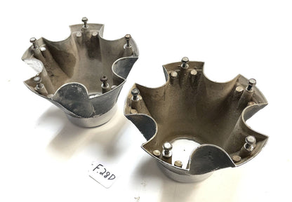 Jeep Laredo Chrome Center Caps Front Wheels CJ5 CJ7 CJ8 AMC Cap Wheel Centers !