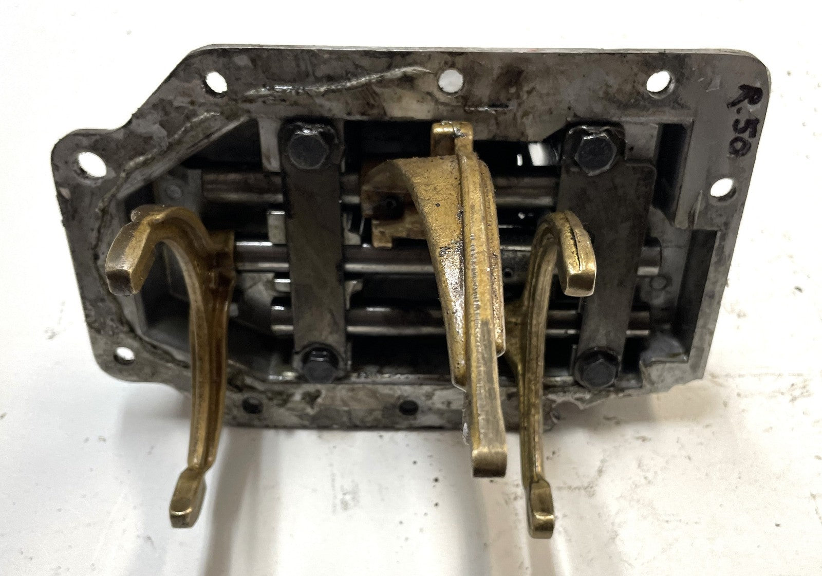Jeep T176 4 Speed Manual Transmission Shifter Top w/ Forks CJ5 CJ7 CJ8 READ AD