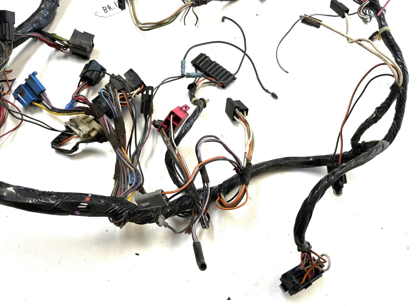 Jeep YJ Wrangler Dash wiring harness fits 87-90 wire fuse block gauges column