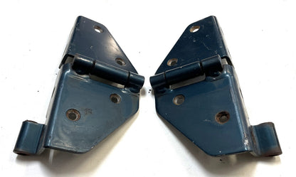 Jeep YJ Wrangler Windshield Hinges Driver Passenger Hinge 87-95 Emerald green