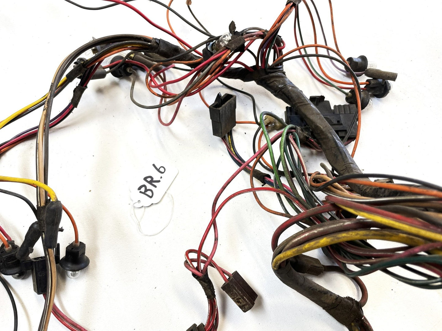 83-86 Jeep CJ Dash Wire Harness CJ5 CJ7 Wiring Under Gauge Panel Fuse Block