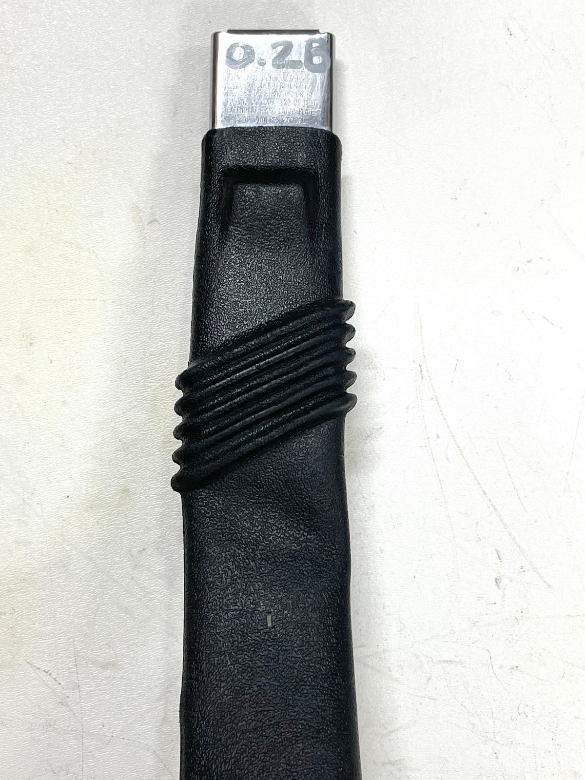 Jeep YJ Right Side Female Seat Belt End 92-95 Wrangler Long Passenger Buckle