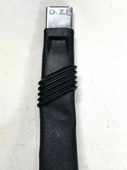 Jeep YJ Right Side Female Seat Belt End 92-95 Wrangler Long Passenger Buckle