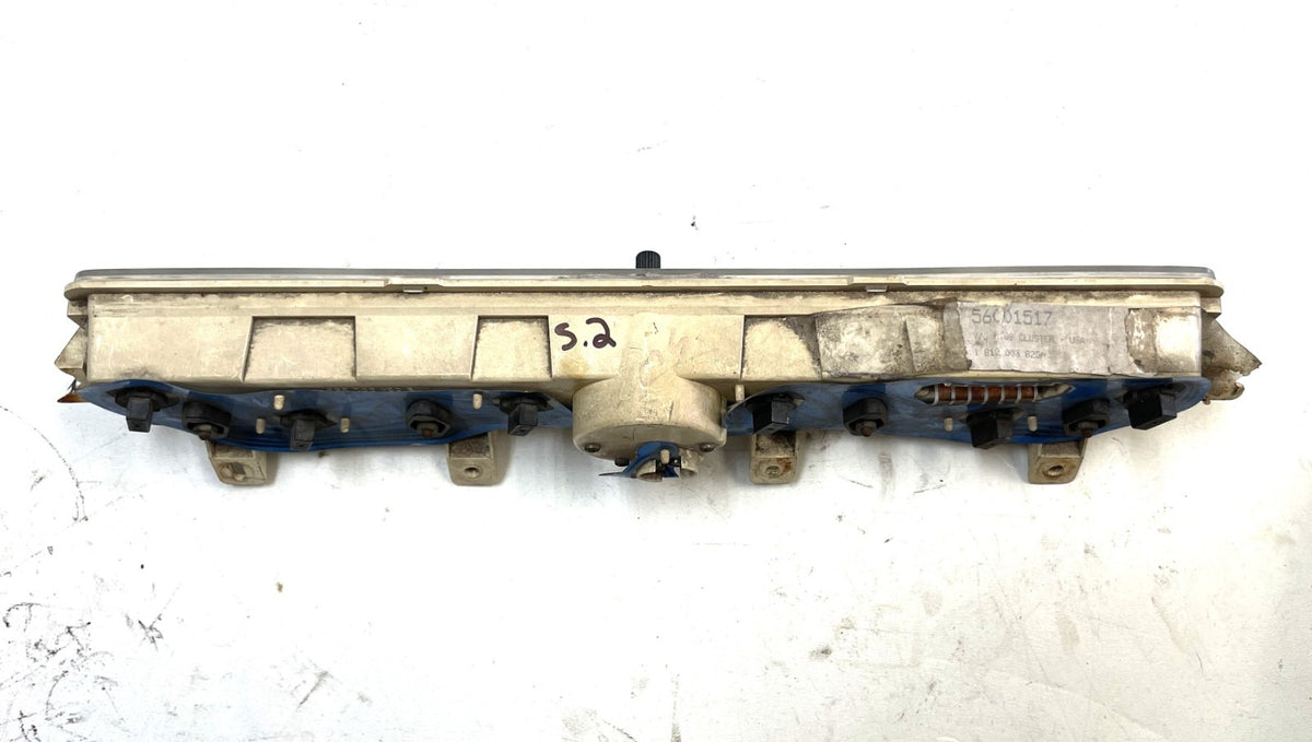 Jeep YJ gauge cluster 87-91 Wrangler center gauges clock fuel temp gas battery