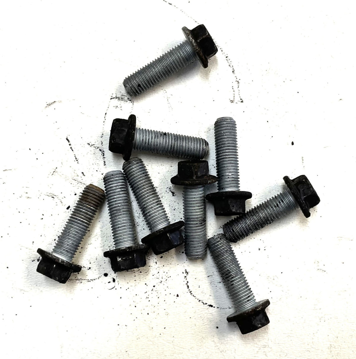 Jeep YJ TJ Wrangler bell housing to AX15 transmission bolts 4.0 6 cylinder