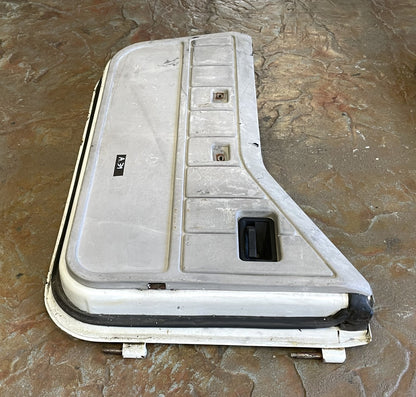 Jeep Half Doors YJ CJ7 Wrangler Factory Steel Door White READ AD!