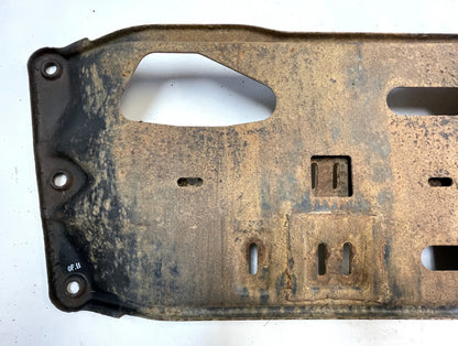 Jeep YJ transmission crossmember metal Mount Skid Plate Belly Pan 87-95 Wrangler