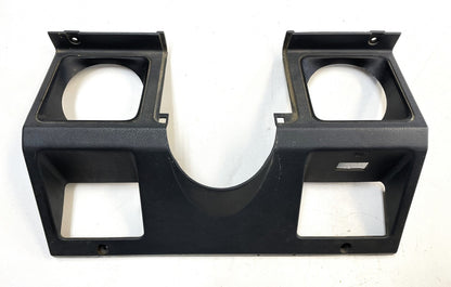 Jeep YJ dash trim 87-95 Wrangler grey glove box column radio OE dark gray