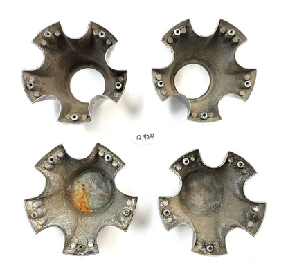 Jeep CJ Center Caps CJ5 CJ7 FACTORY Chrome Wheel Centers Laredo Cap FREE SHIP!