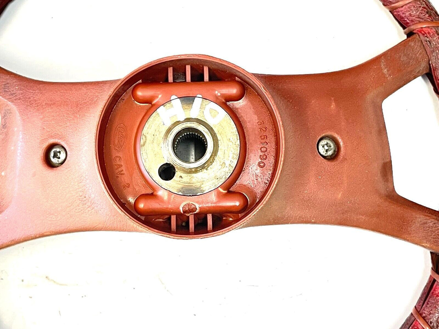 maroon AMC Jeep steering wheel J10 Cherokee Wagoneer Gremlin Spirit Pacer garnet