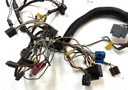 Jeep YJ Wrangler Dash wiring harness fits 87-90 wire fuse block gauges column