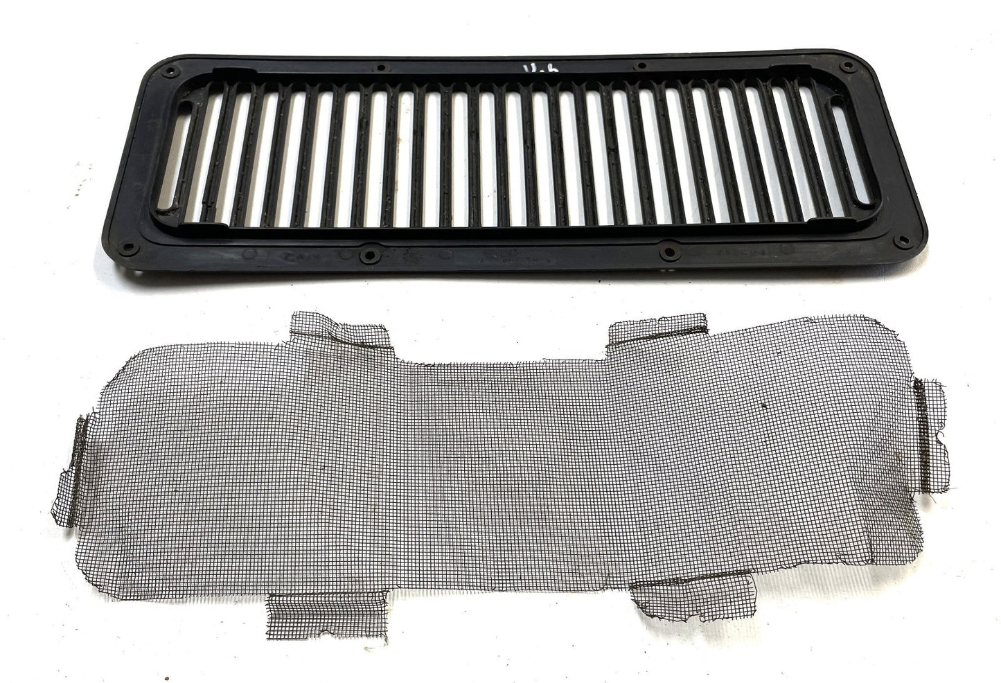 Jeep 8 Hole cowl vents w/ screen 87-95 YJ Wrangler black FREE SHIPPING