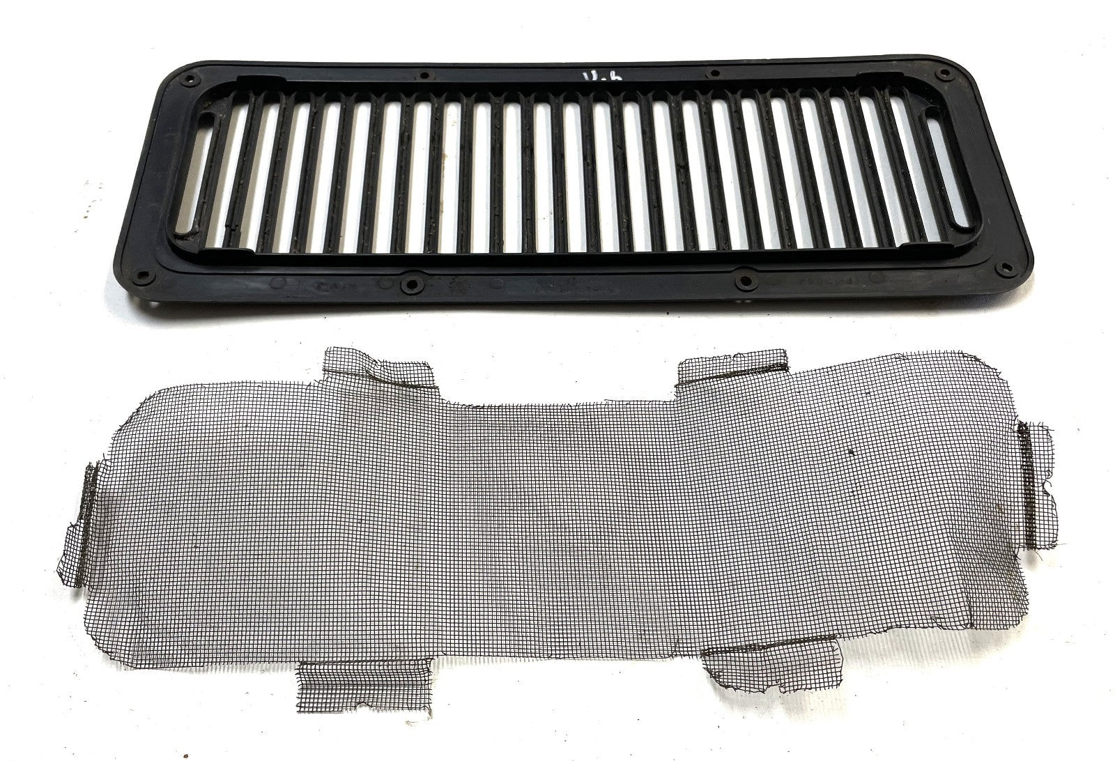 Jeep 8 Hole cowl vents w/ screen 87-95 YJ Wrangler black FREE SHIPPING