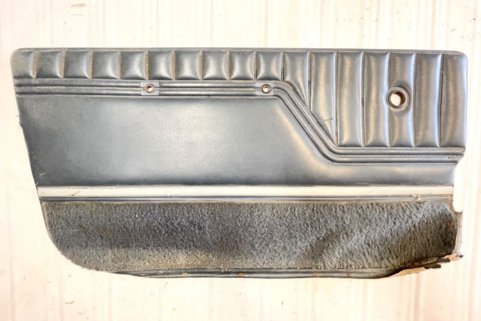 Jeep CJ7 limited interior door panel slate blue set w/ handles FREE SHIP !