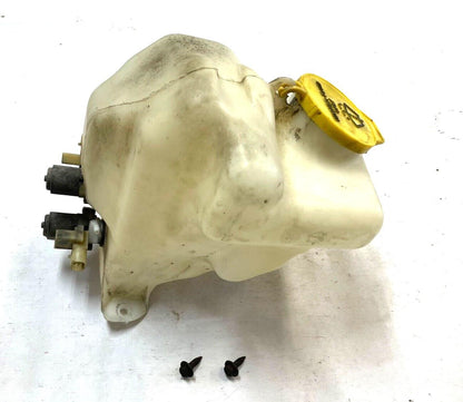 Jeep Wrangler windshield washer tank bottle reservoir Dual Motors fits 97-02 TJ