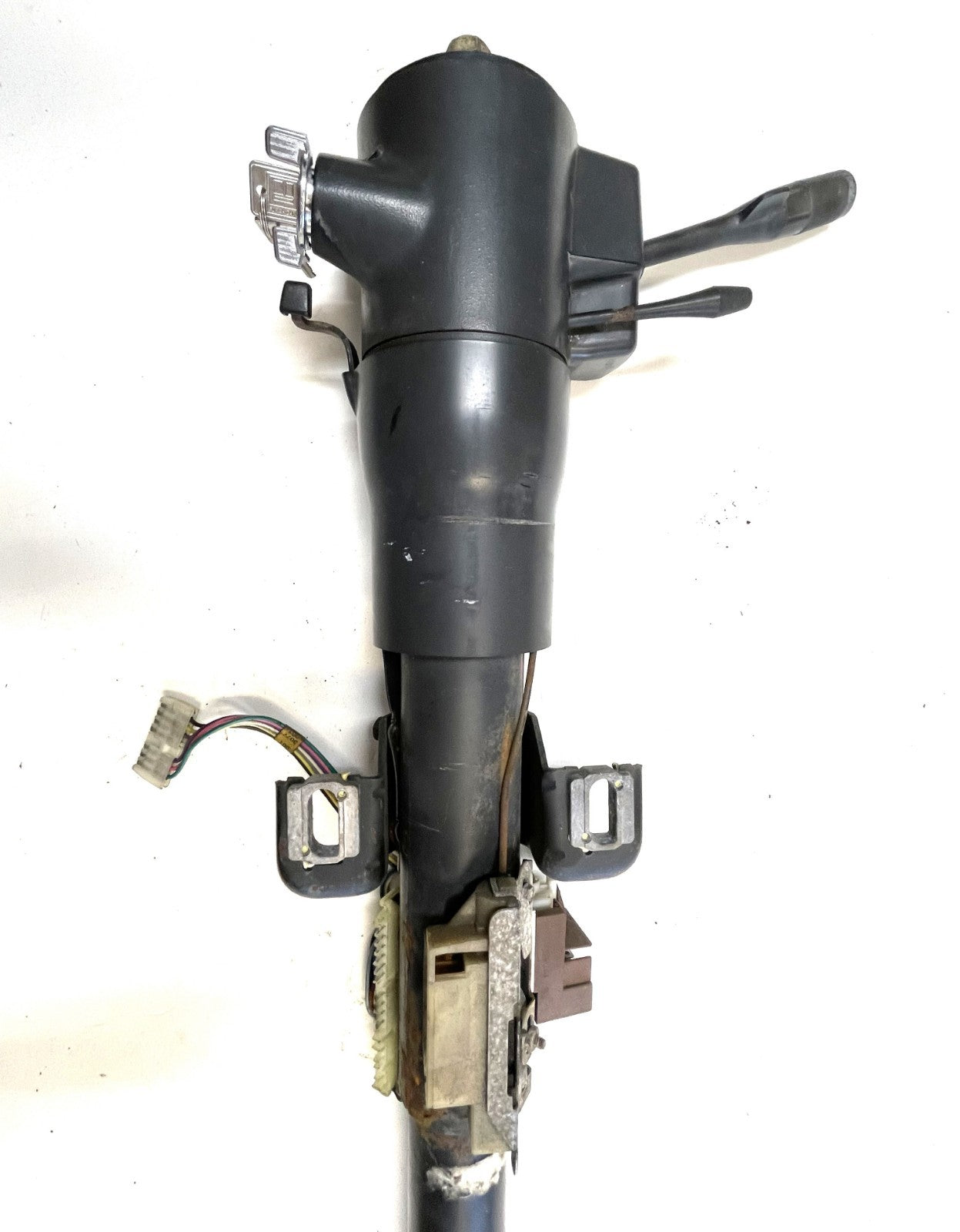 Jeep YJ Tilt Steering Column grey trim 87-95 Wrangler manual BOLT IN READY!
